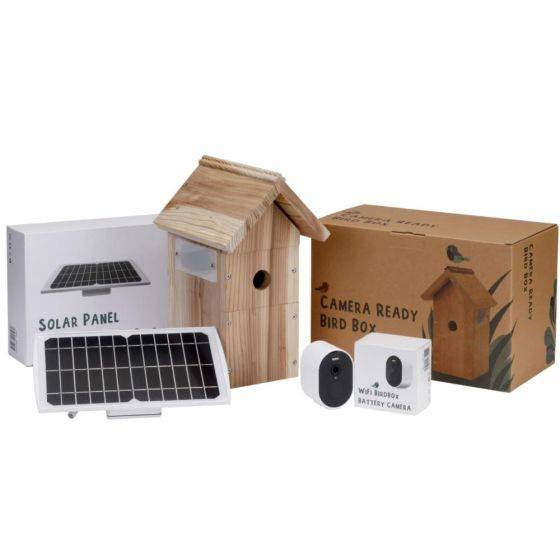 Nestera - Nichoir avec caméra HD et panneau solaire - Image 1