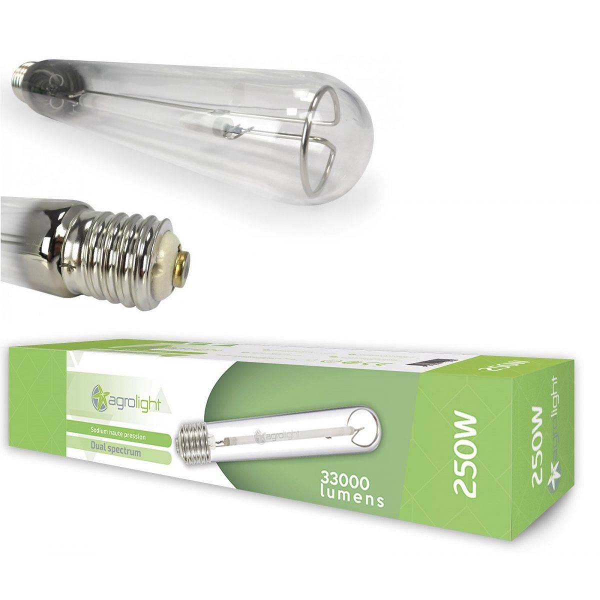 Lampe HPS 250W Double Spectre - AGROLIGHT - Image 1