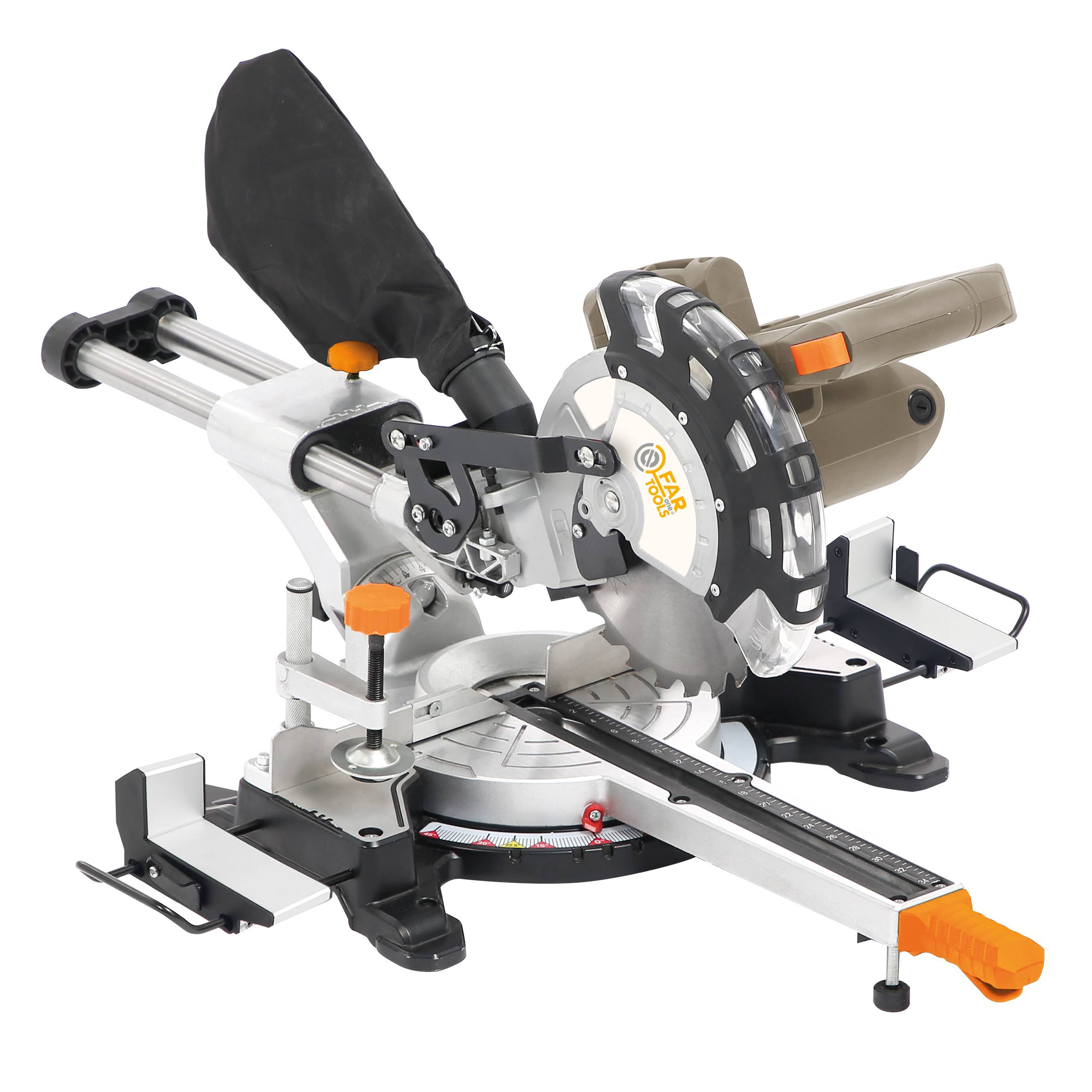 Scie à onglet radiale 1800W Ø210mm visée laser FARTOOLS