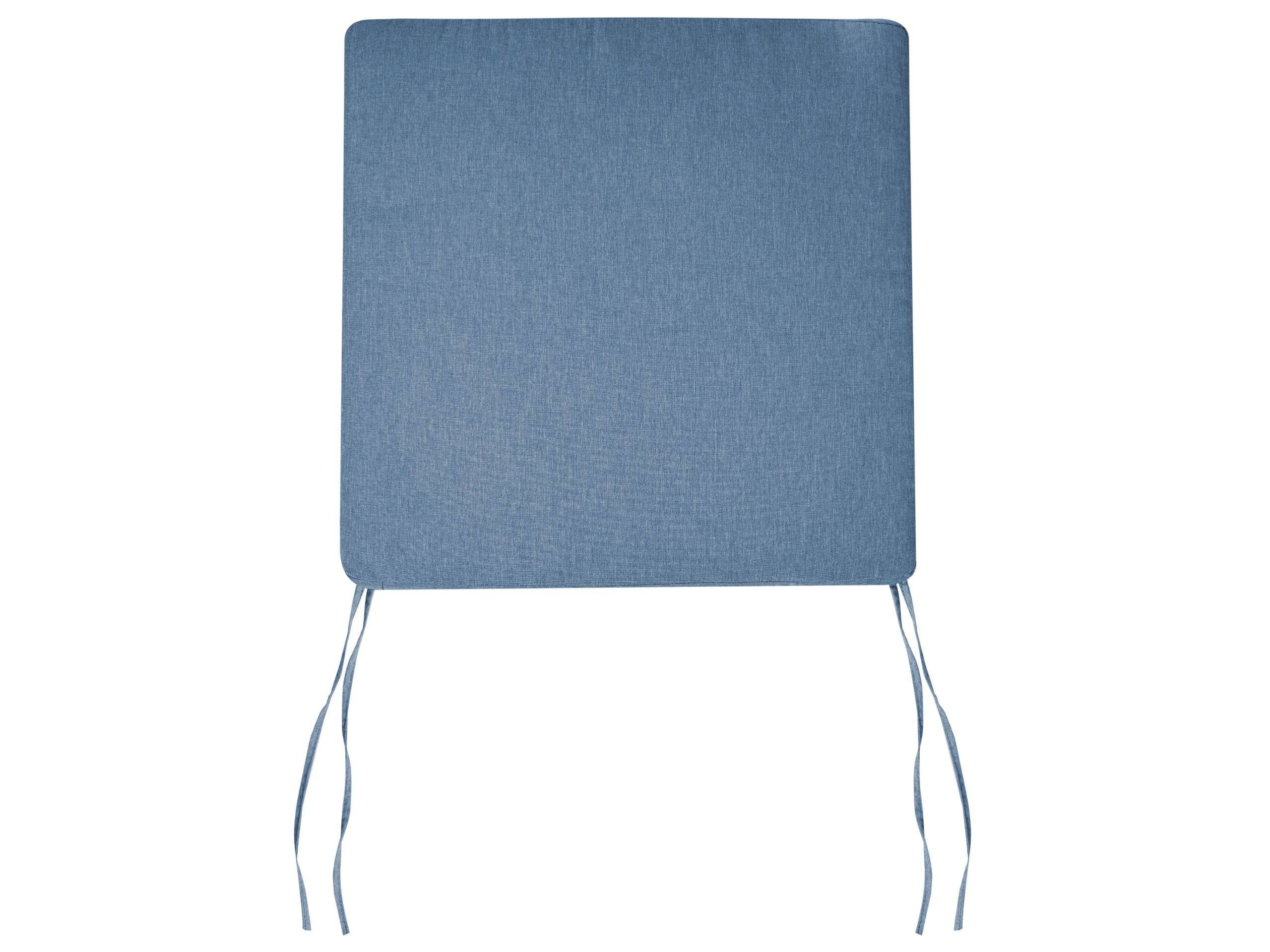 Chaise de jardin Bois d'acacia certifié Bleu SASSARI PREMIUM - Beliani - Image 4