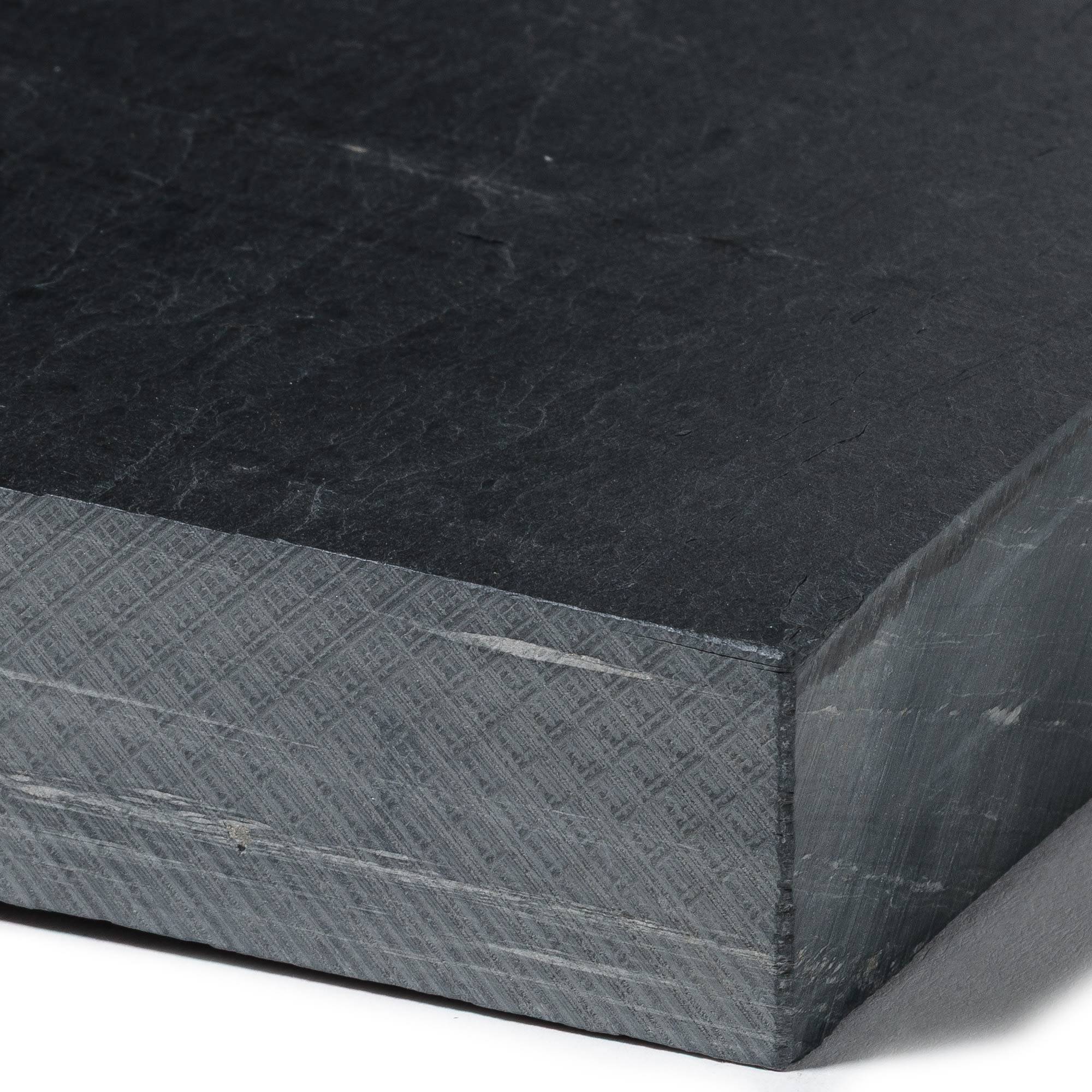 Sans Marque - Pas japonais Rectangle Ardoise Noire 50x25x2-3 cm (à l'unité) - RO'MA NATURE - Image 3
