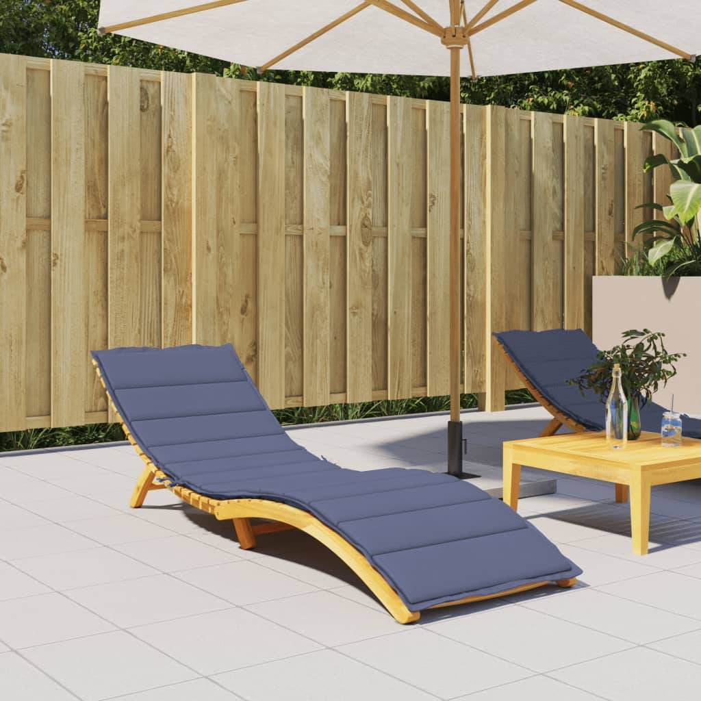 Coussin Bain de soleil | Coussin de chaise longue bleu marine tissu oxford Maison Chic - Image 2