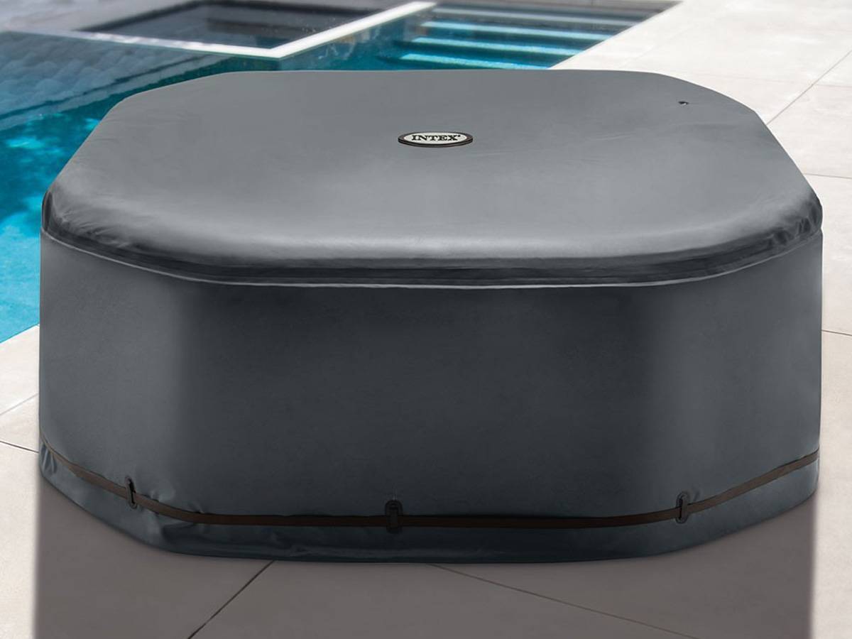 Couverture thermique pour spa gonflable PureSpa octogonale 4 places - Intex - Image 2