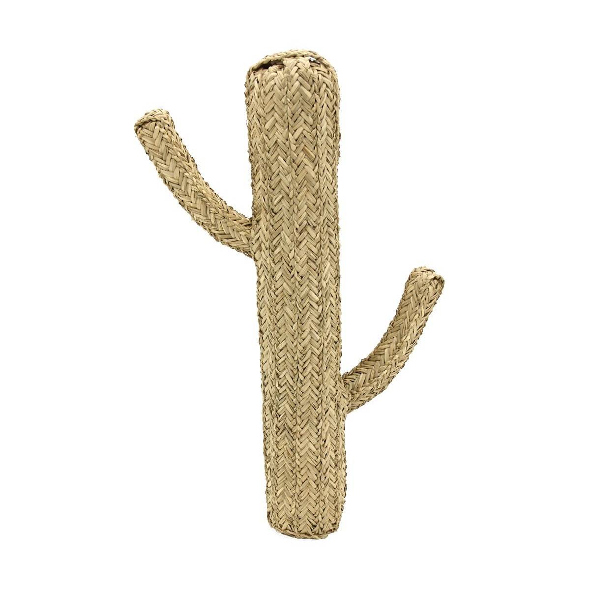 Aubry Gaspard - Cactus en jonc naturel Hauteur 70cm - Image 1