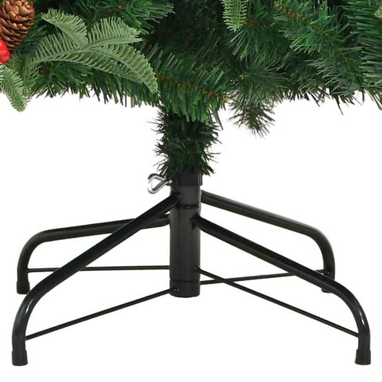 ComfortXL - Sapin Artificiel Réaliste 210 cm, Kit Lumineux LED avec 120 Boules pour une Ambiance Festive – ComfortXL Outdoor Living - Image 9