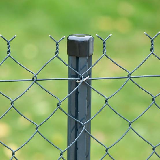 Centrale Brico - Grillage rouleau simple torsion gris, Rouleau 20m, Hauteur 1m00, Maille 50x50mm Centrale Brico - Image 3