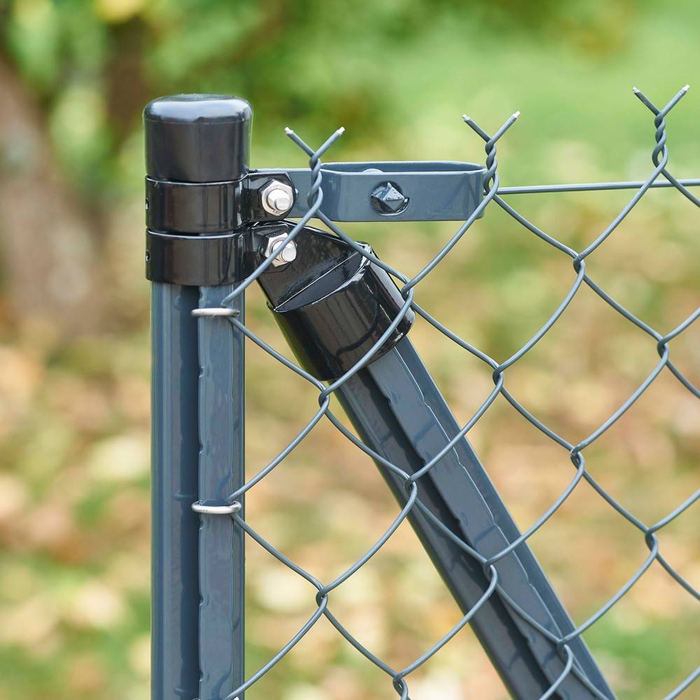 Centrale Brico - Grillage rouleau simple torsion gris, Rouleau 20m, Hauteur 1m00, Maille 50x50mm Centrale Brico - Image 4