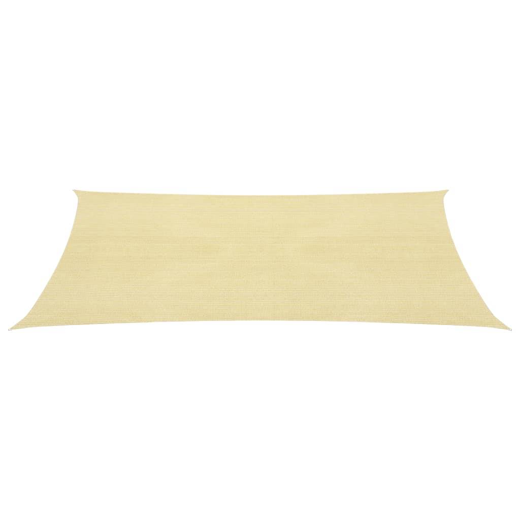 Helloshop26 - Voile d'ombrage 160 g/m² beige 2,5 x 5 m pehd - Image 2