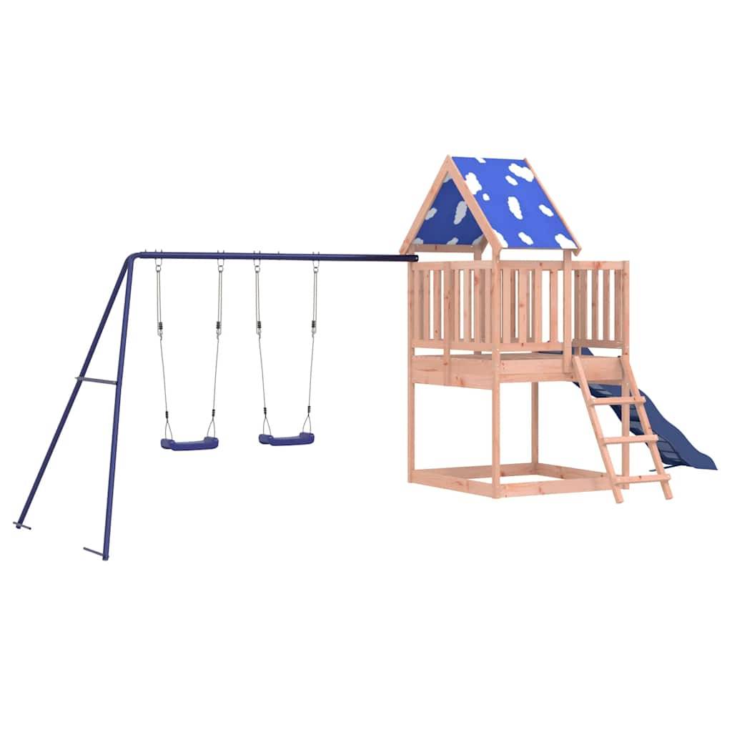 Aire de jeux d'extérieur - Jeu Plein air enfant bois massif de douglas rj40 - Image 1