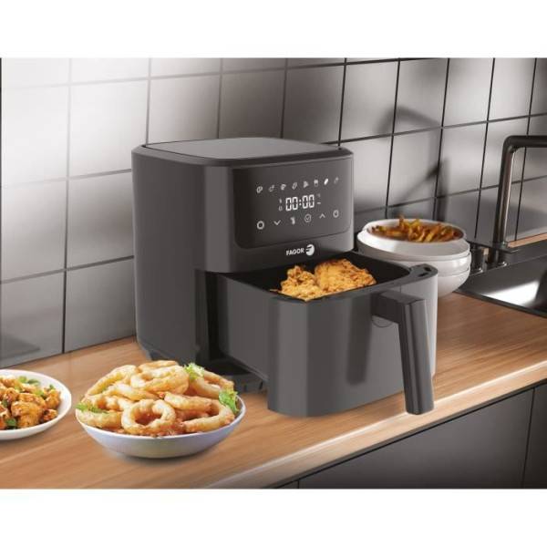 Friteuse Electrique  sans huile - FAGOR - Airfryer FGR65 - Capacité 6,5L - 8 programmes de cuisson - 1600W - Image 4