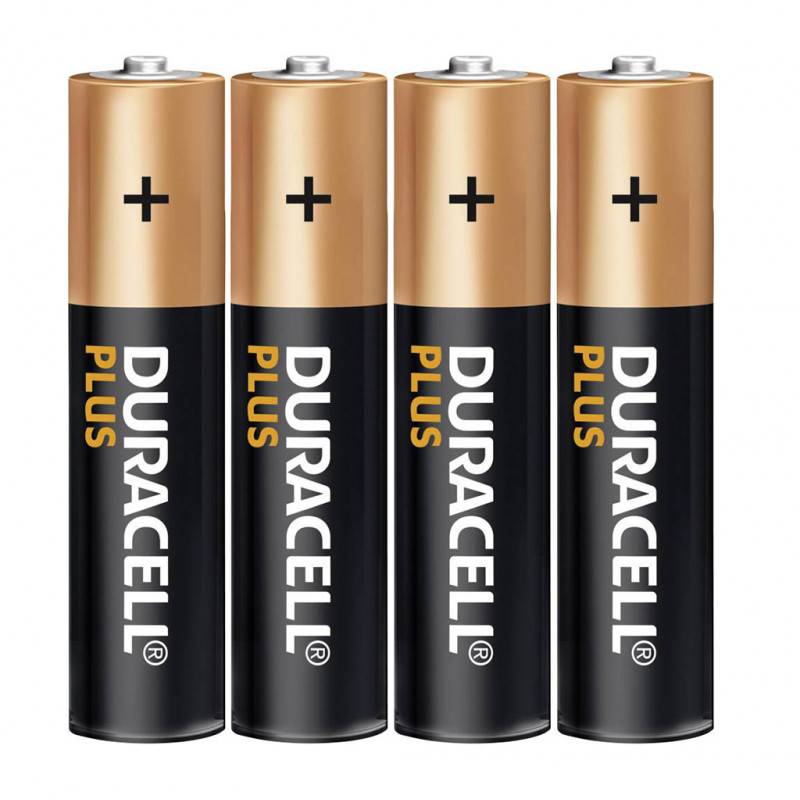 Pack de 4 piles DURACELL Plus Type AAA LR03 1,5V pas cher - Image 2