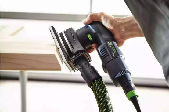 Set ponceuse vibrante hybride RTSC 400 3.0 I-SET - FESTOOL - avec 2 batteries 18V 3.0Ah - chargeur - accessoires - Systainer - 578133 - Image 5