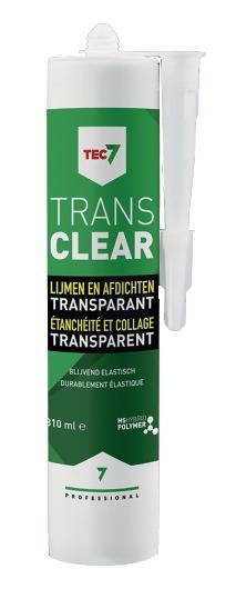 Mastic polymère MS TEC7 310ml Collage Etanchéité - TRANSCLEAR 539506227