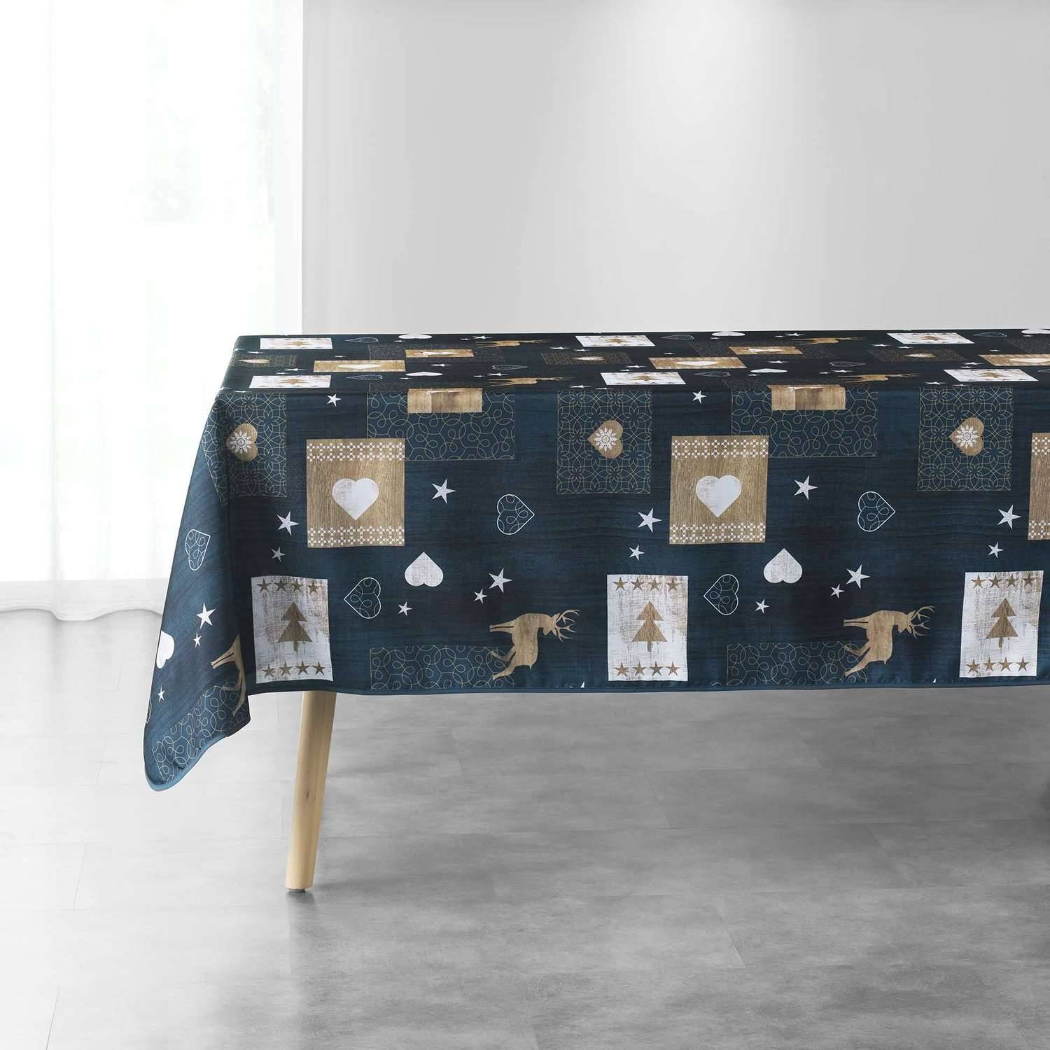 Sans Marque - Nappe rectangulaire antitache et infroissable - Douceur d'intérieur - Image 2