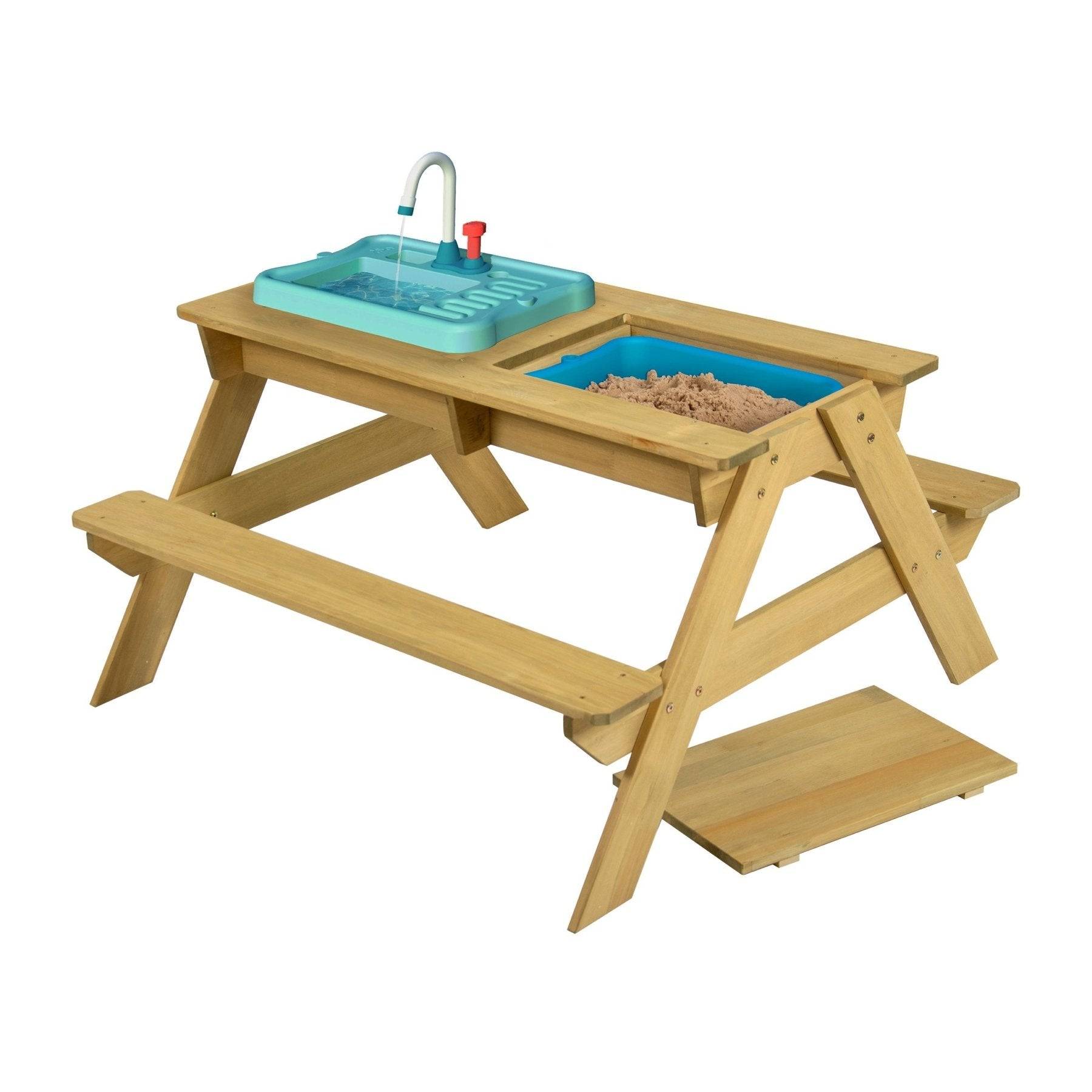 Tp Toys - Table pique-nique pour enfant EARLY FUN bois FSC® avec Splash & Play - Image 1