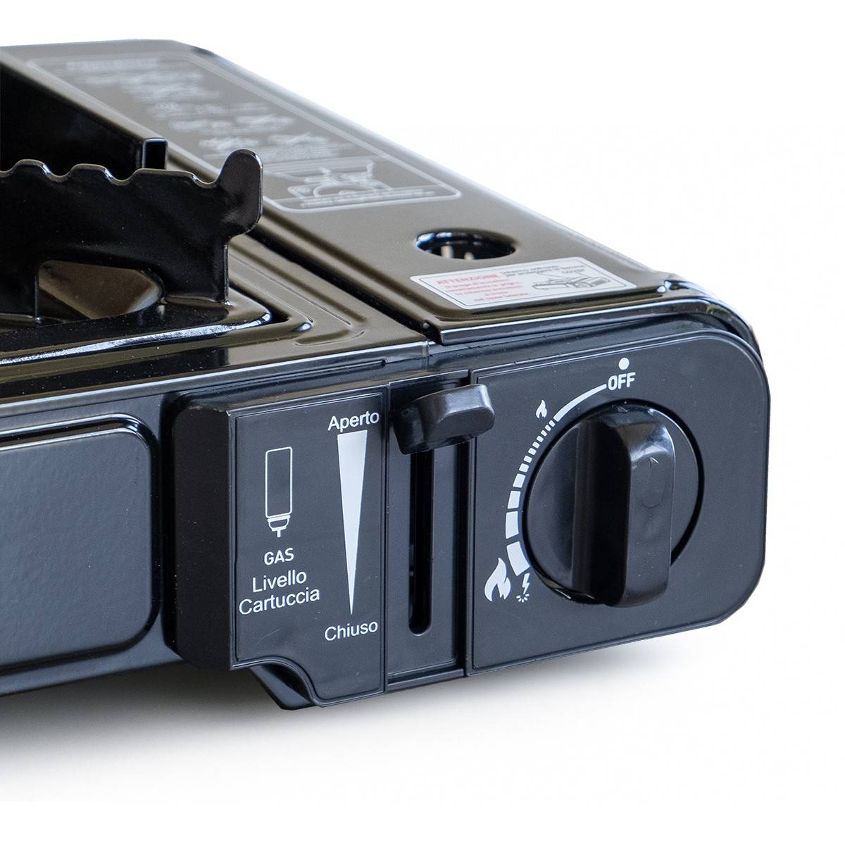 Réchaud à gaz portable 2200W + 16 cartouches de gaz Camping Cuisine Extérieure - Image 3