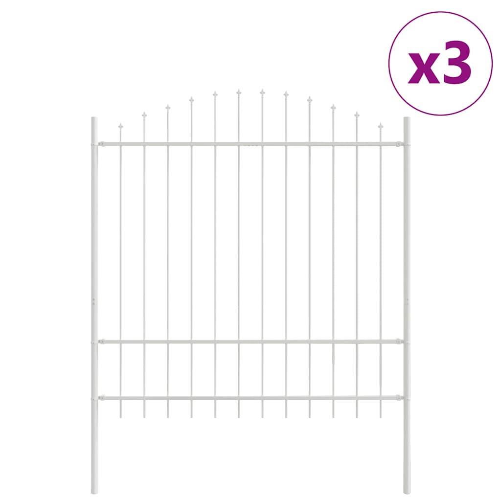 Maison Chic - Clôture de jardin - Panneau de clôture - Palissade Blanc 510 x 175 cm g507 - Image 1