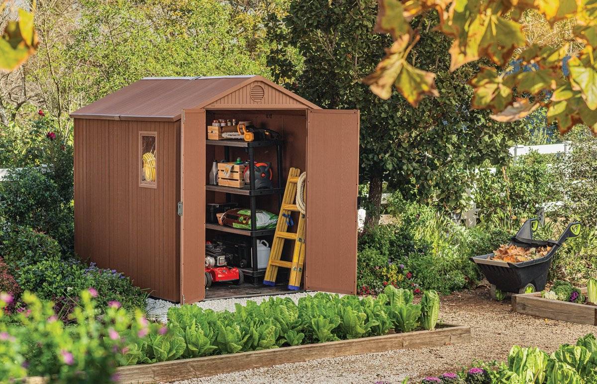 Keter - Abri de jardin Darwin 6x8 4.5m- marron - KETER - Image 2