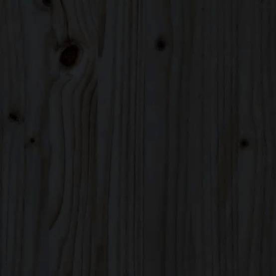 Table de Salon de Jardin Noire avec Étagère 82,5x50,5cm en Bois de Pin – ComfortXL Outdoor Living - Image 7