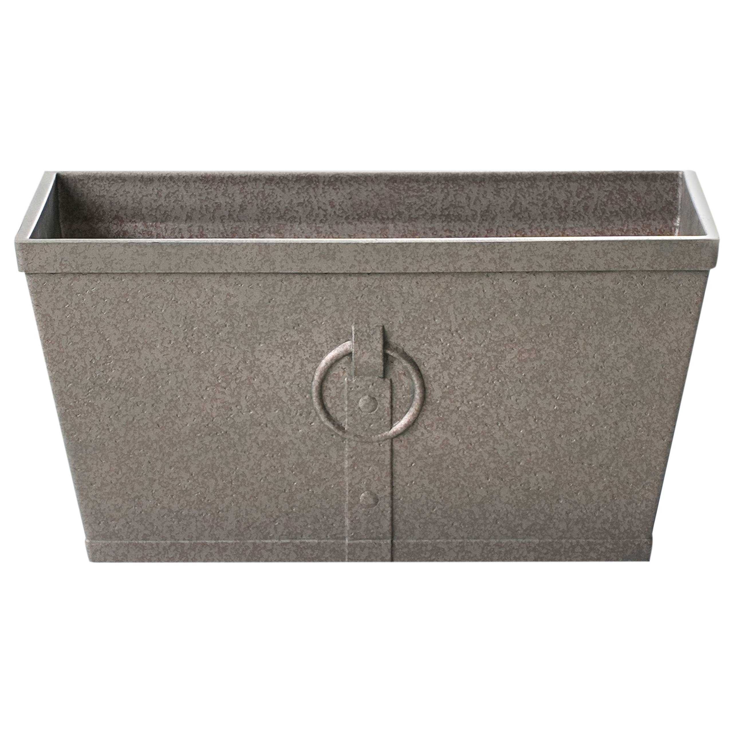 Beliani - Cache-pot d'extérieur Fibre d'argile Gris PORIA - Beliani - Image 5