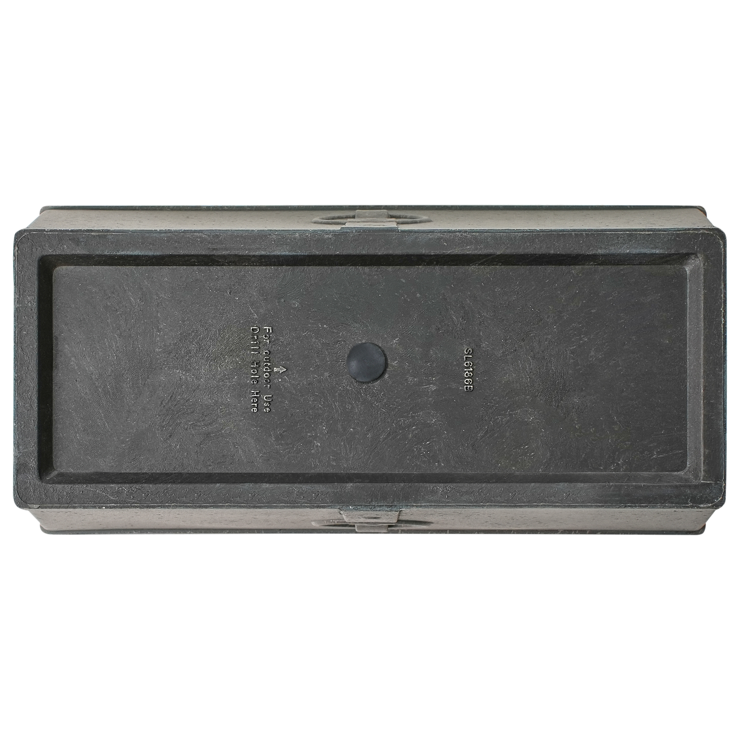 Cache-pot d'extérieur Fibre d'argile Gris PORIA - Beliani - Image 7