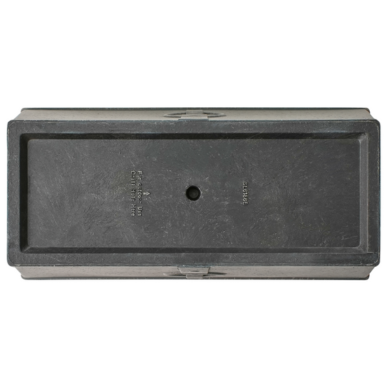 Cache-pot d'extérieur Fibre d'argile Gris PORIA - Beliani - Image 6