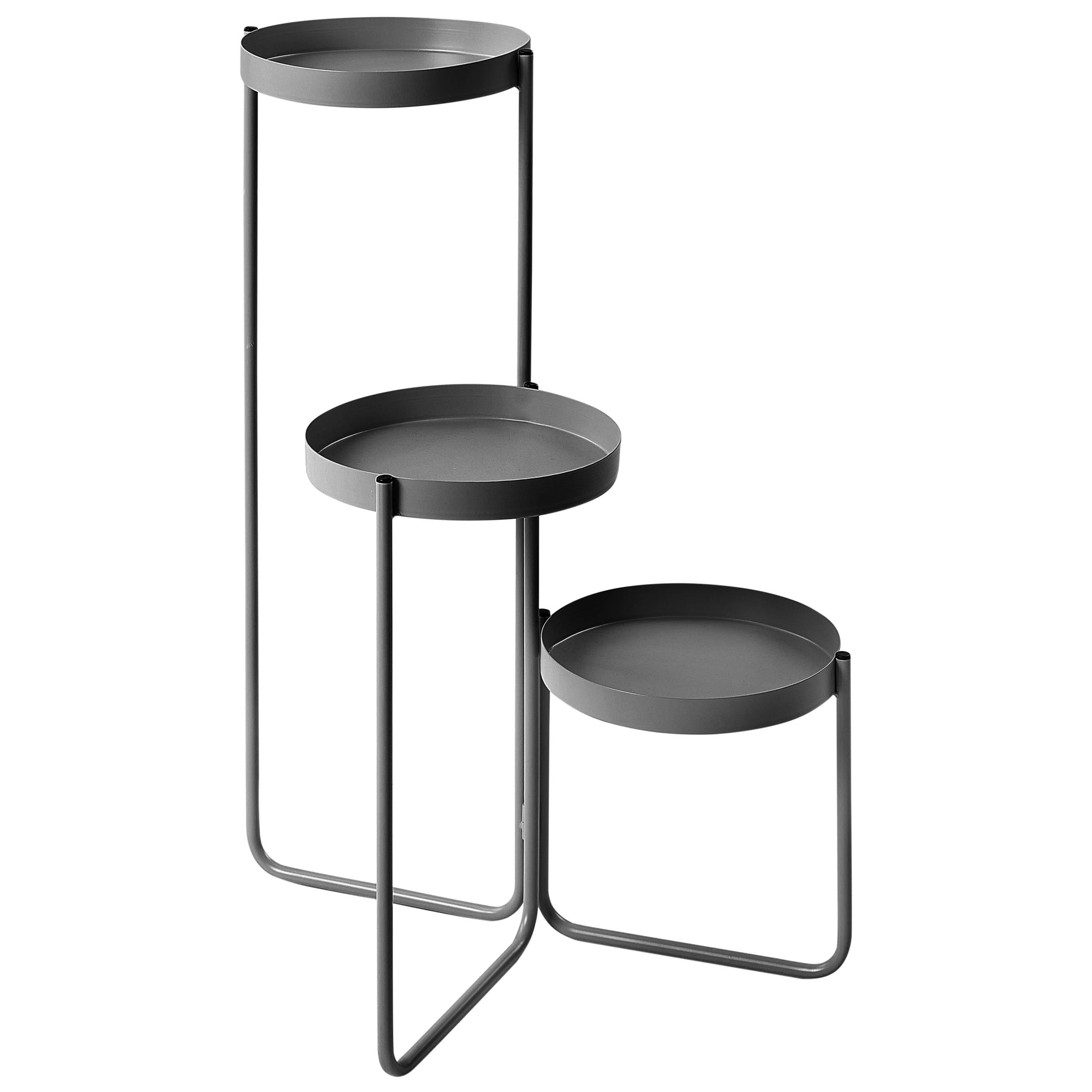 Beliani - Cache-pot d'intérieur Métal Noir FRAGARIA - Beliani - Image 2