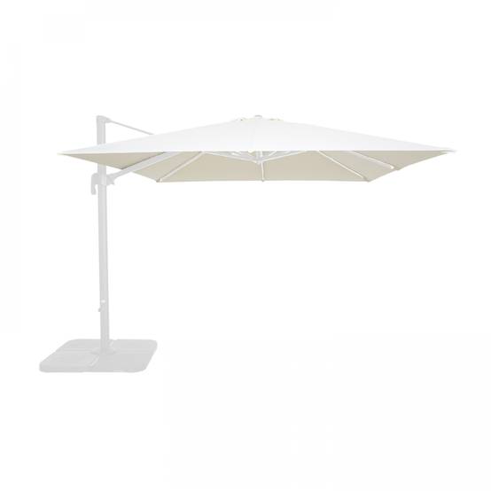 Oviala - Toile pour parasol déporté 3x3m écru Malaga - Oviala - Image 1
