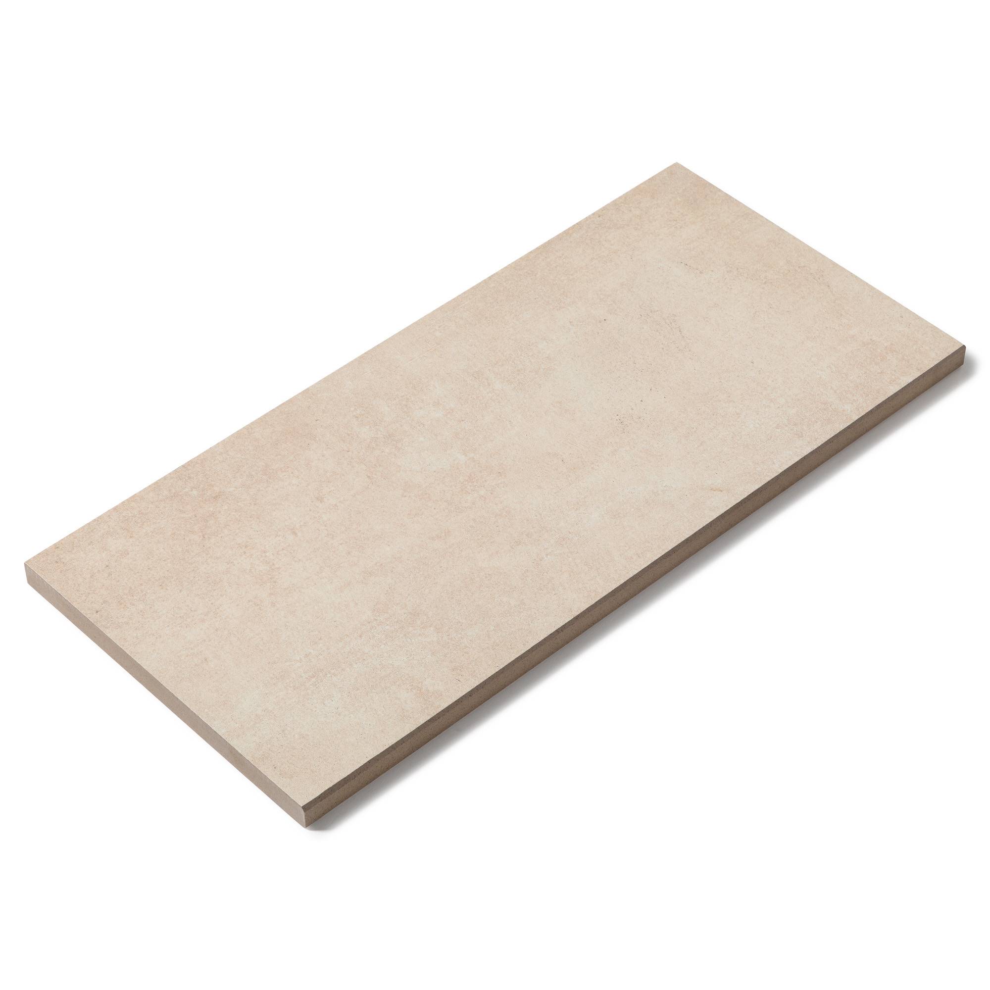 Margelle de piscine effet Béton Beige 60x28x2 cm Bord Droit Cemento  - RO'MA CARRELAGE - Image 3