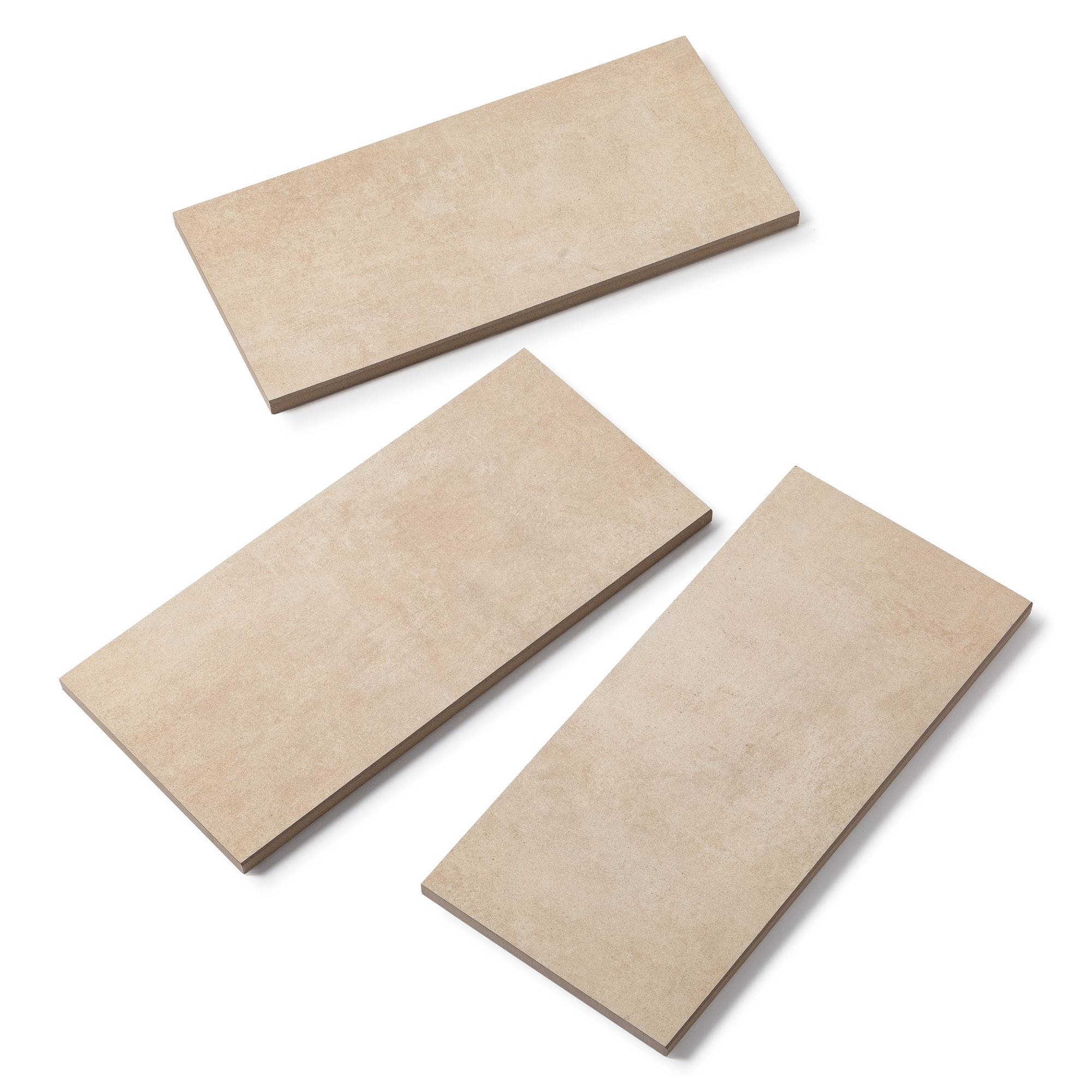 Margelle de piscine effet Béton Beige 60x28x2 cm Bord Droit Cemento  - RO'MA CARRELAGE - Image 4