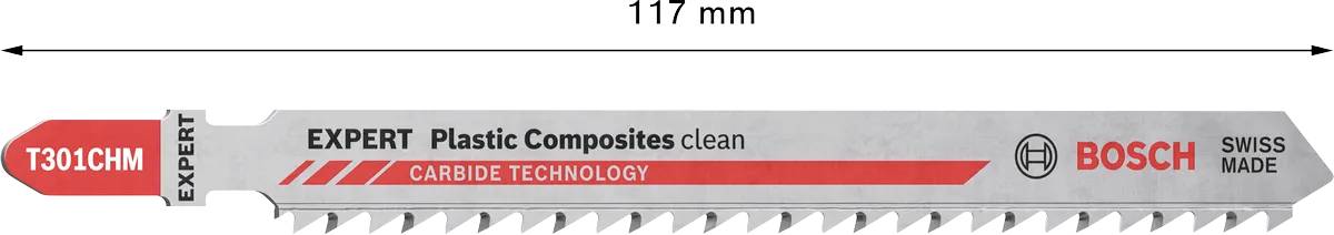 Lame de scie sauteuse EXPERT Plastic Composites Clean T301CHM - BOSCH - 2608902471 - Image 5