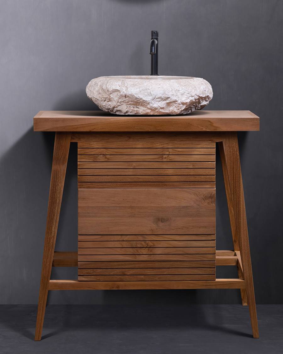 Rio - Petit meuble  en teck massif - UNIQKA - Image 7