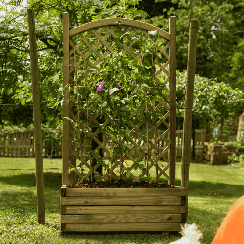 BAC A FLEURS AVEC TREILLIS 150CM - Image 2
