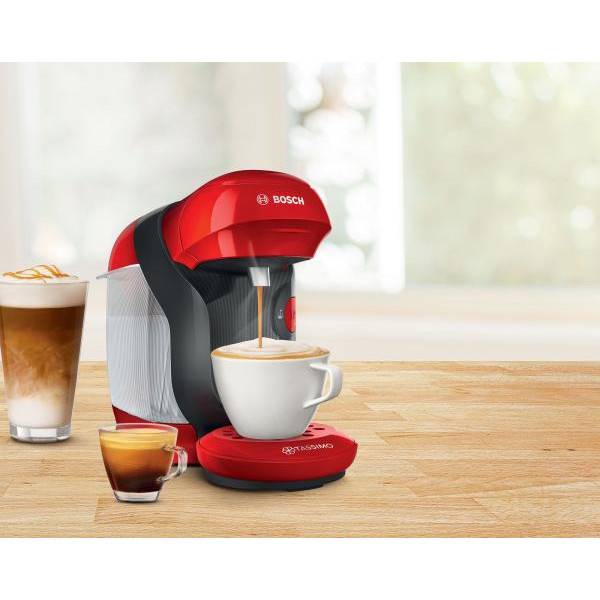 Bosch - Machine a Cafe  multi-boissons BOSCH TAS1103 Tassimo Rouge - Pression 3,3bar - Capacité du réservoir d'eau 0,7l - Image 7