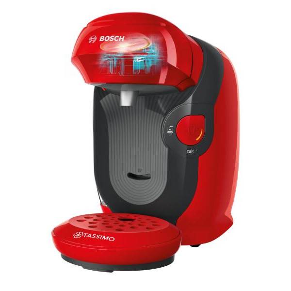 Bosch - Machine a Cafe  multi-boissons BOSCH TAS1103 Tassimo Rouge - Pression 3,3bar - Capacité du réservoir d'eau 0,7l - Image 6