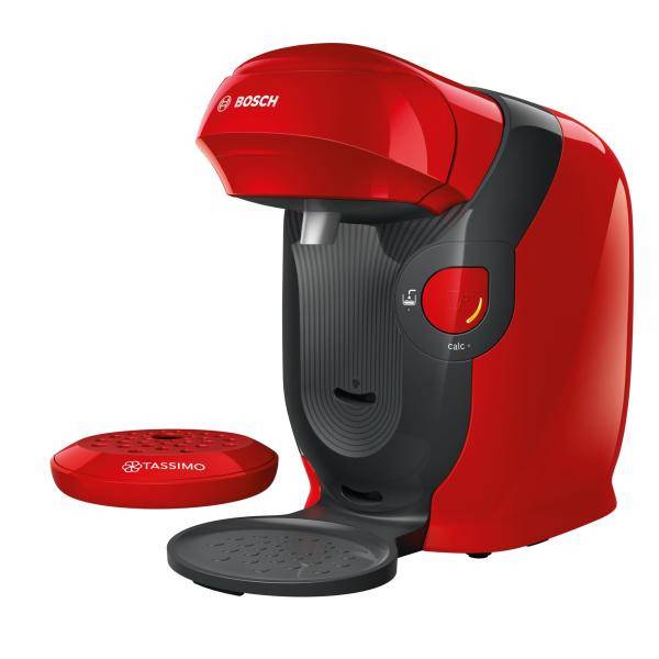 Bosch - Machine a Cafe  multi-boissons BOSCH TAS1103 Tassimo Rouge - Pression 3,3bar - Capacité du réservoir d'eau 0,7l - Image 5