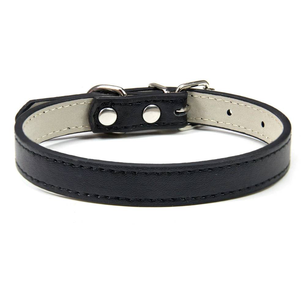 Collier en cuir pour chats et chiens DtopbuyAge - Image 3