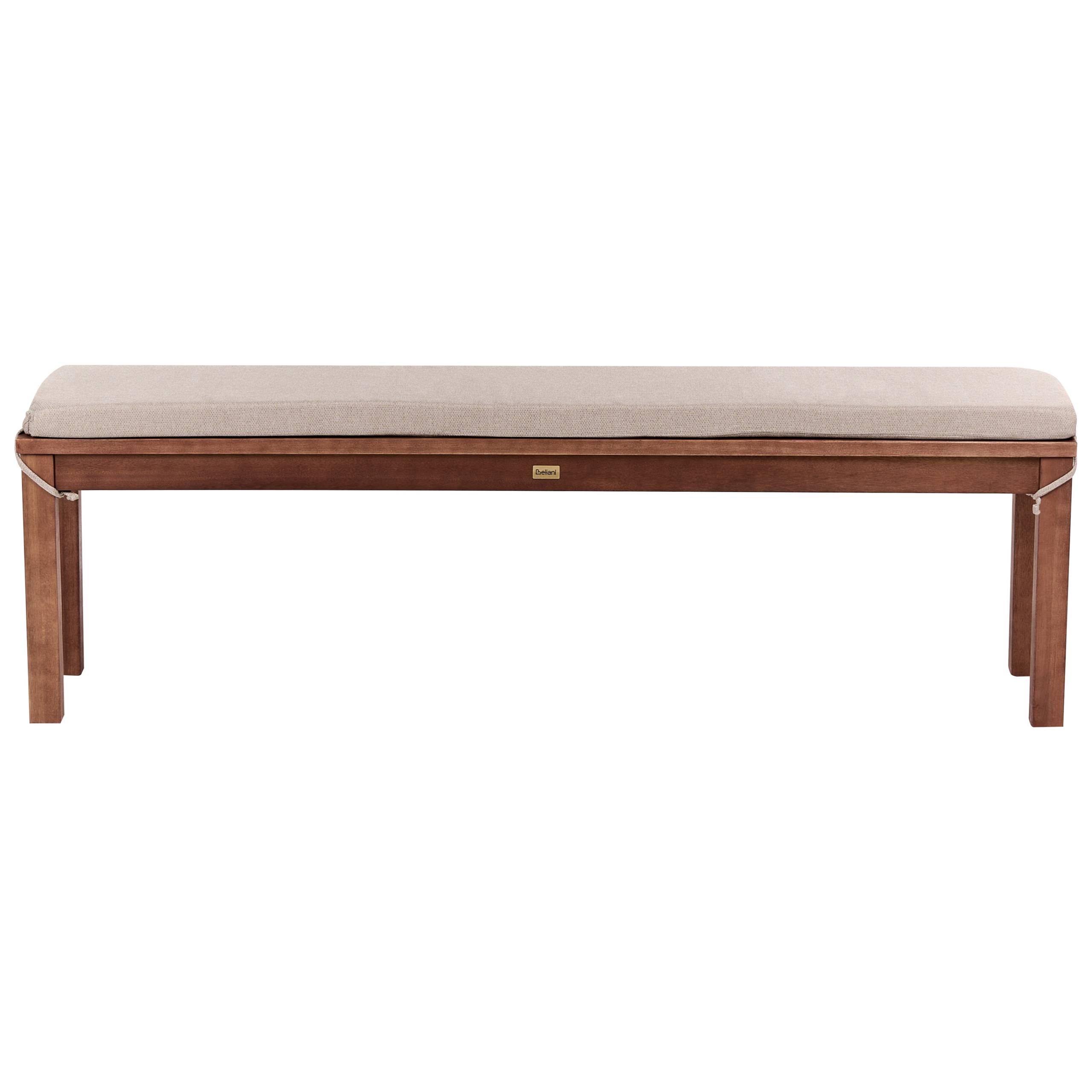 Beliani - Coussin d'assise d'extérieur Oléfine Beige TUSCANIA - 157x34x5- Beliani - Image 4