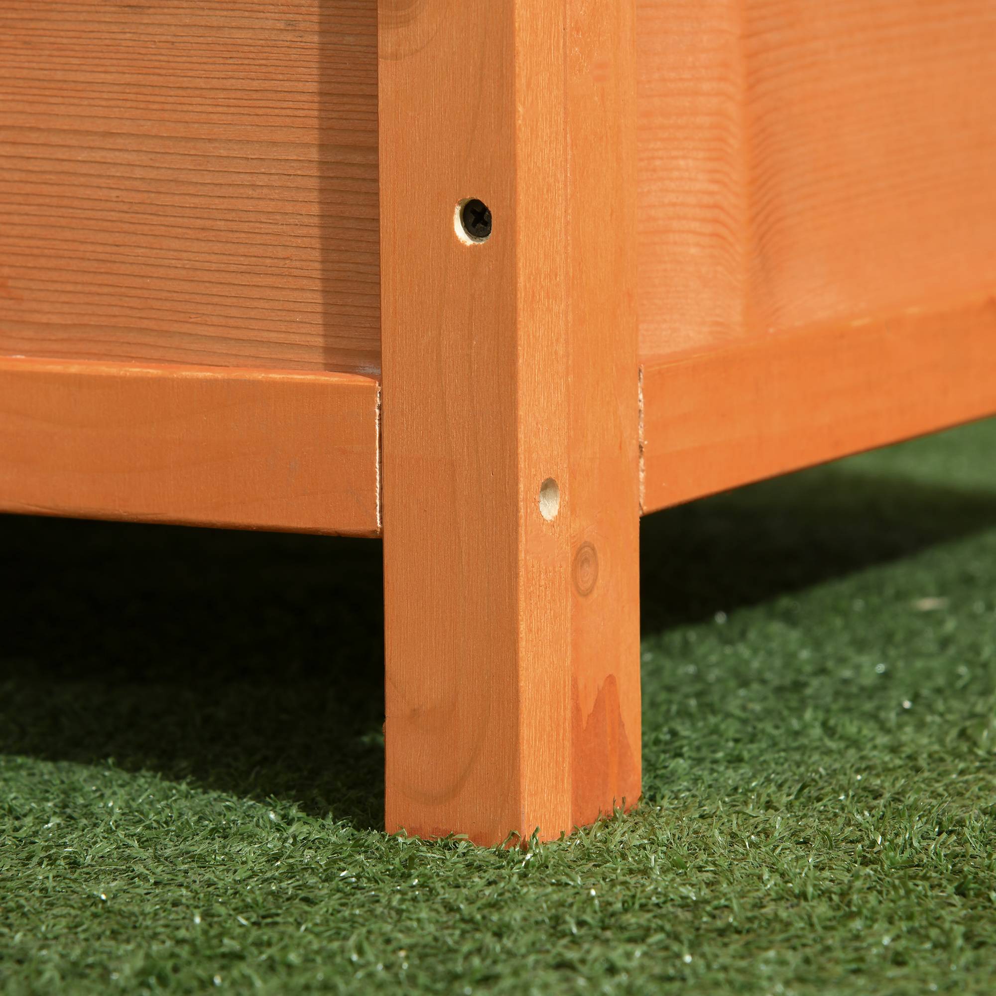 Niche d'extérieur étanche pour chien, en bois de sapin, 82 x 58 x 58 cm - Image 9