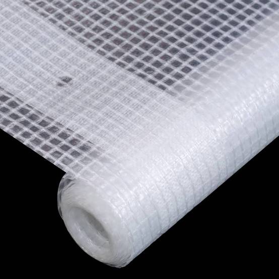Lot de 2 Bâches Leno PE Renforcé 260g/m² Polyvalente pour Serre et Bricolage Blanc 3x6 m – ComfortXL Outdoor Living - Image 5