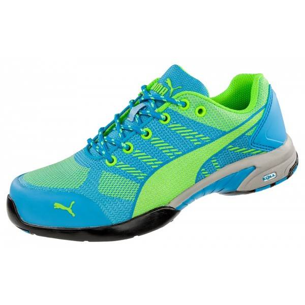 Chaussure femme basse PUMA Celerity Knit Bleu S1P HRO SRC T.38 - 642900-38 - Image 1