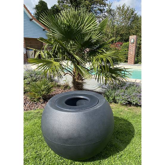 Plast'Up Rotomoulage - Pots de fleurs sphérique xxl speranza 325l-lot de 2 - Image 3