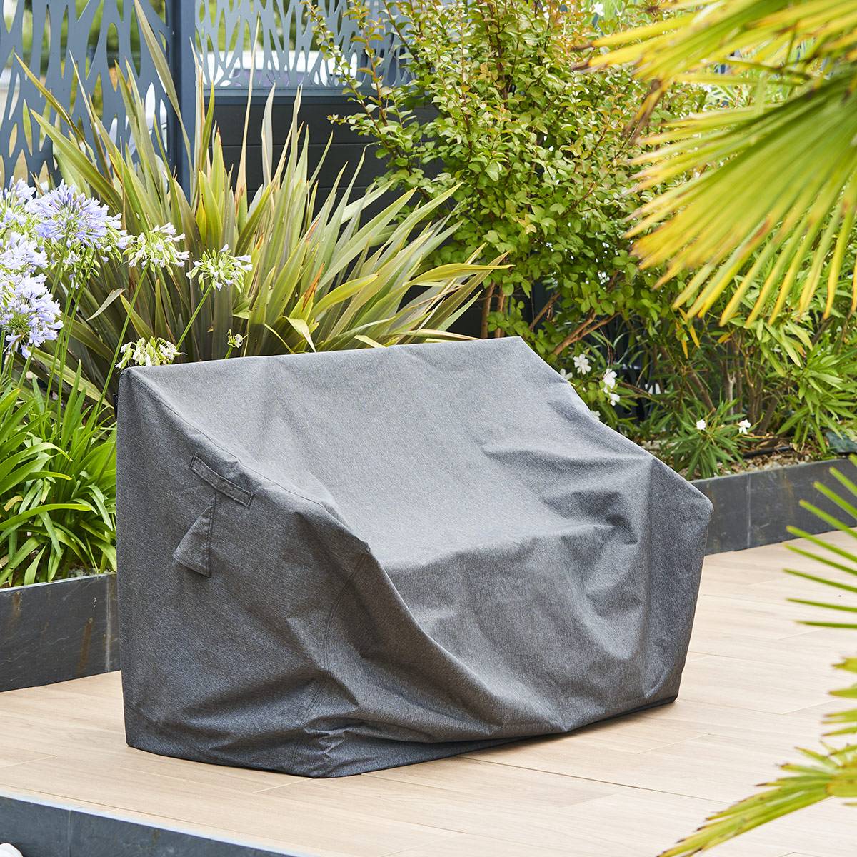 Hesperide - Housse de protection "Hambo" pour banc 145x100x82cm en polyester - Hespéride