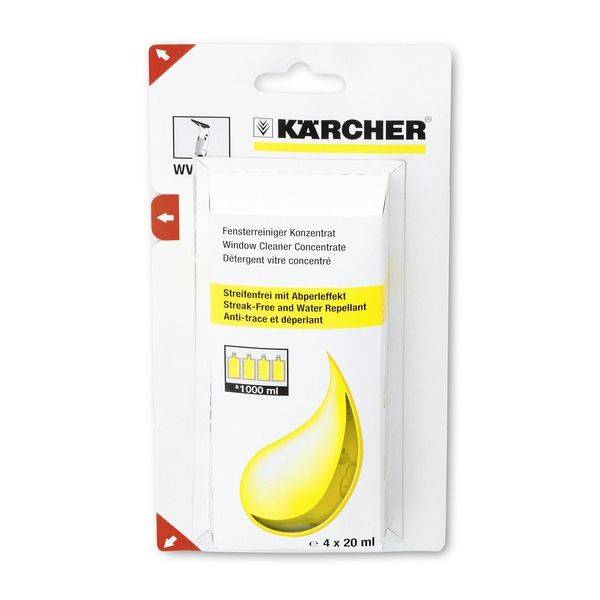 Détergent concentré pour vitres KARCHER 4x20ml - 6.295-302.0 - Image 2
