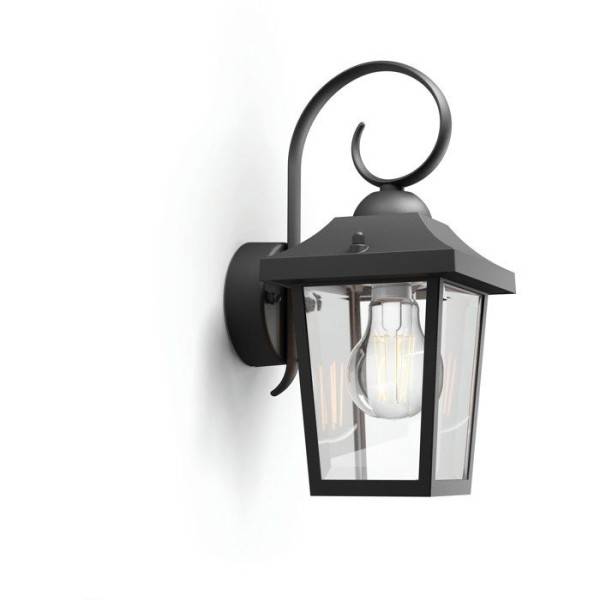 Philips - Applique murale extérieure - PHILIPS - Buzzard - Noir - IP44 - Image 3