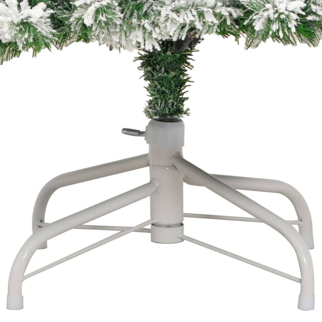 Sapin de Noël | Arbre de Noël artificiel à charnières avec neige floquée 210 cm Maison Chic - Image 6
