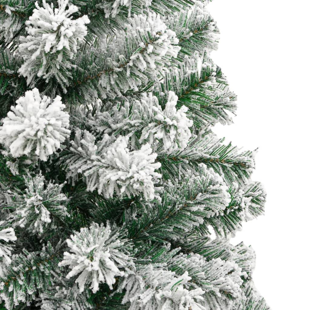 Sapin de Noël | Arbre de Noël artificiel à charnières avec neige floquée 210 cm Maison Chic - Image 5
