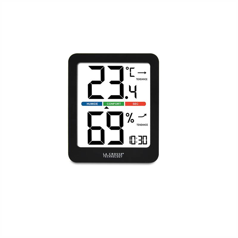 La Crosse Technology - Station de température et d'hygrométrie WS6281 Noir