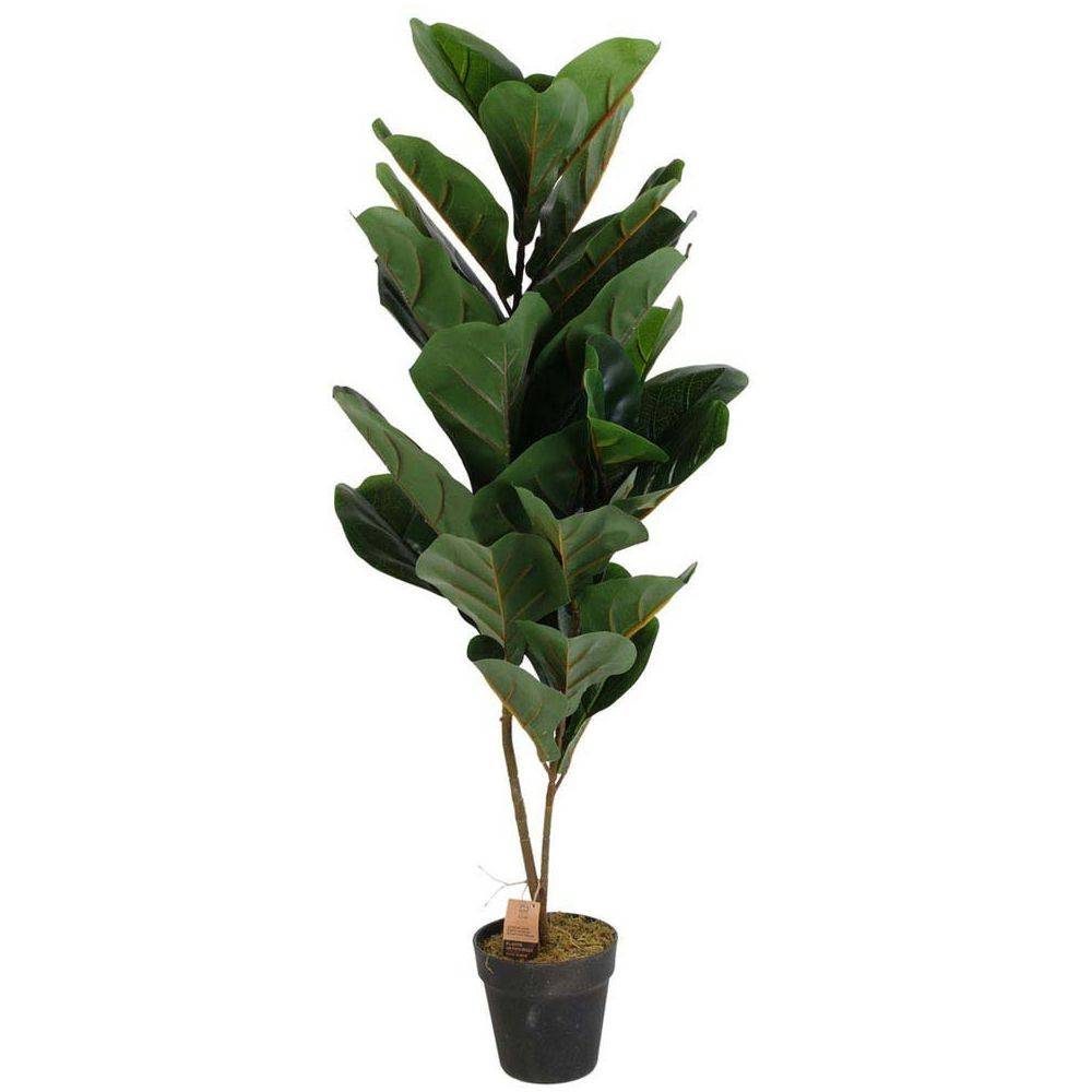 The Home Deco Factory - Plante artificielle feuillage dense en pot 90 cm - Image 2