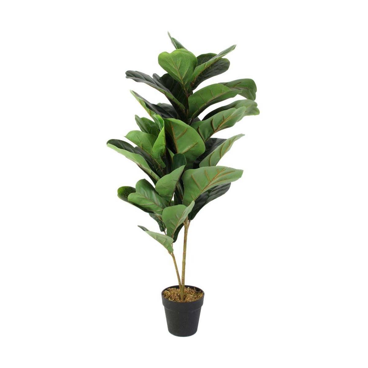 The Home Deco Factory - Plante artificielle feuillage dense en pot 90 cm - Image 1